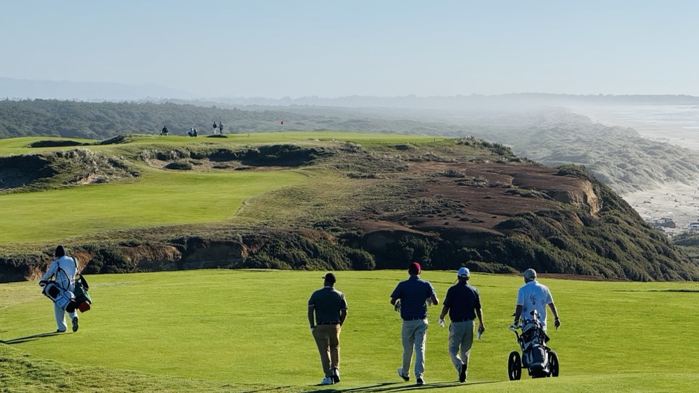 Ocean landscape on Bandon Dunes