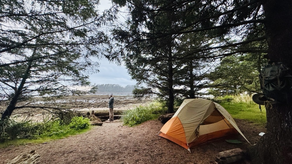 Our camp at Cape Alava