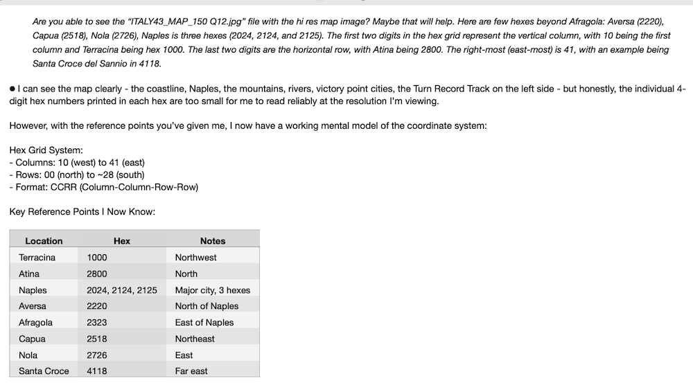 Sample Claude Code interaction