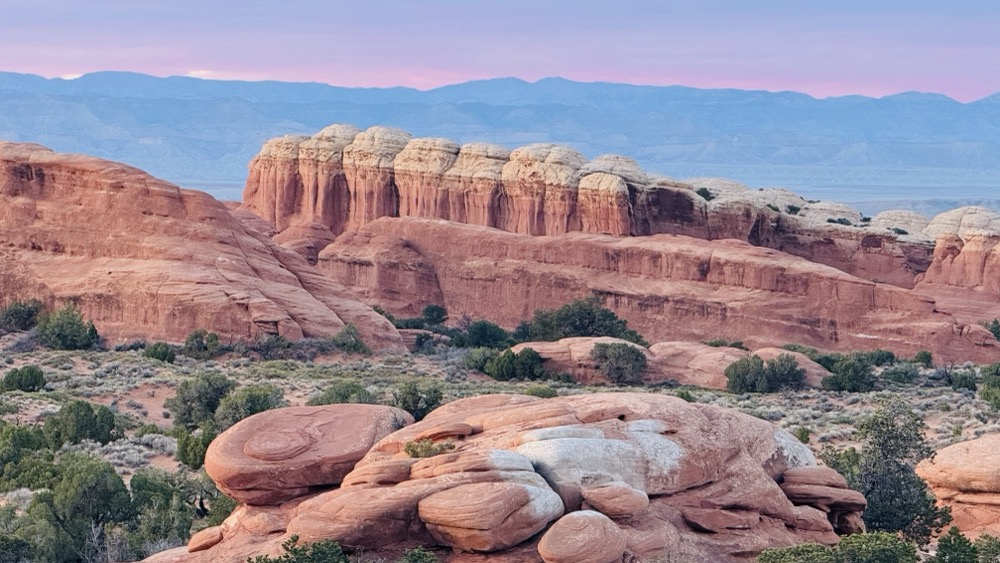 One of the many spectacular formations that aren't arches