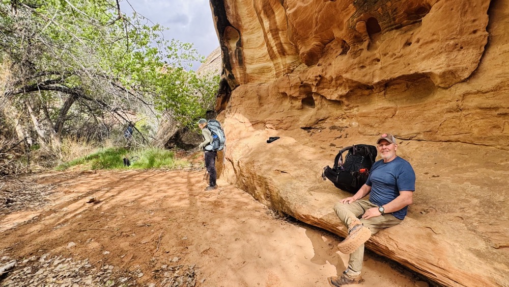 Our camp for night two