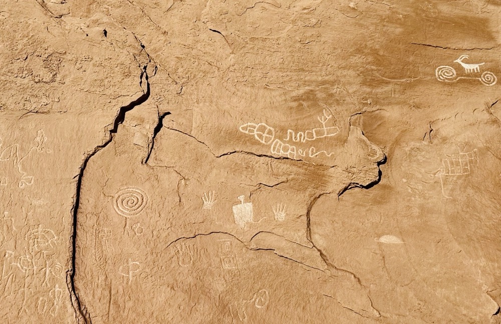 Rock art in Grand Gulch