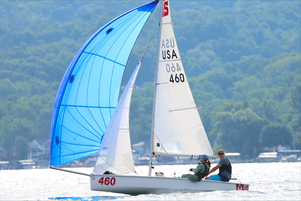 Jacob and Julie racing the M-15