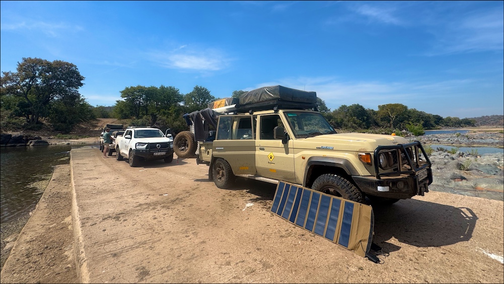 Rest break with extra solar charging