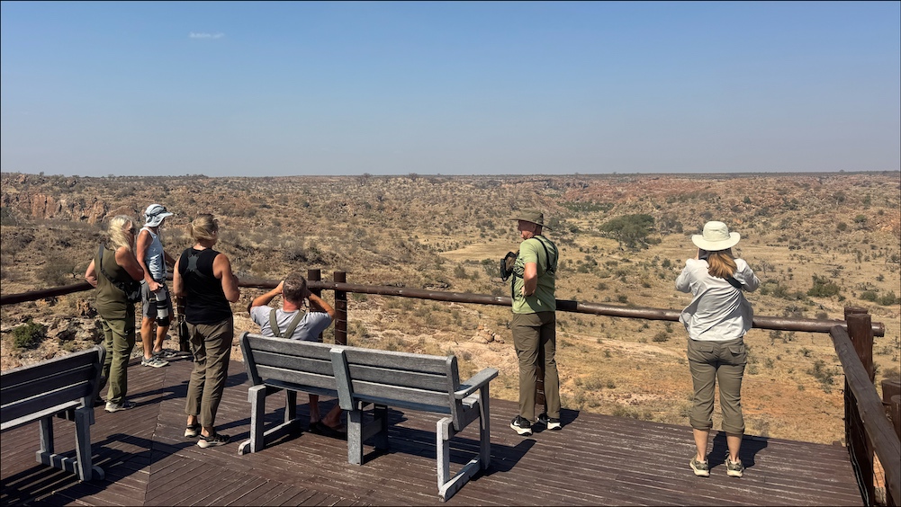 Landscape near confluence and South Africa, Zimbabwe, and Botswana border