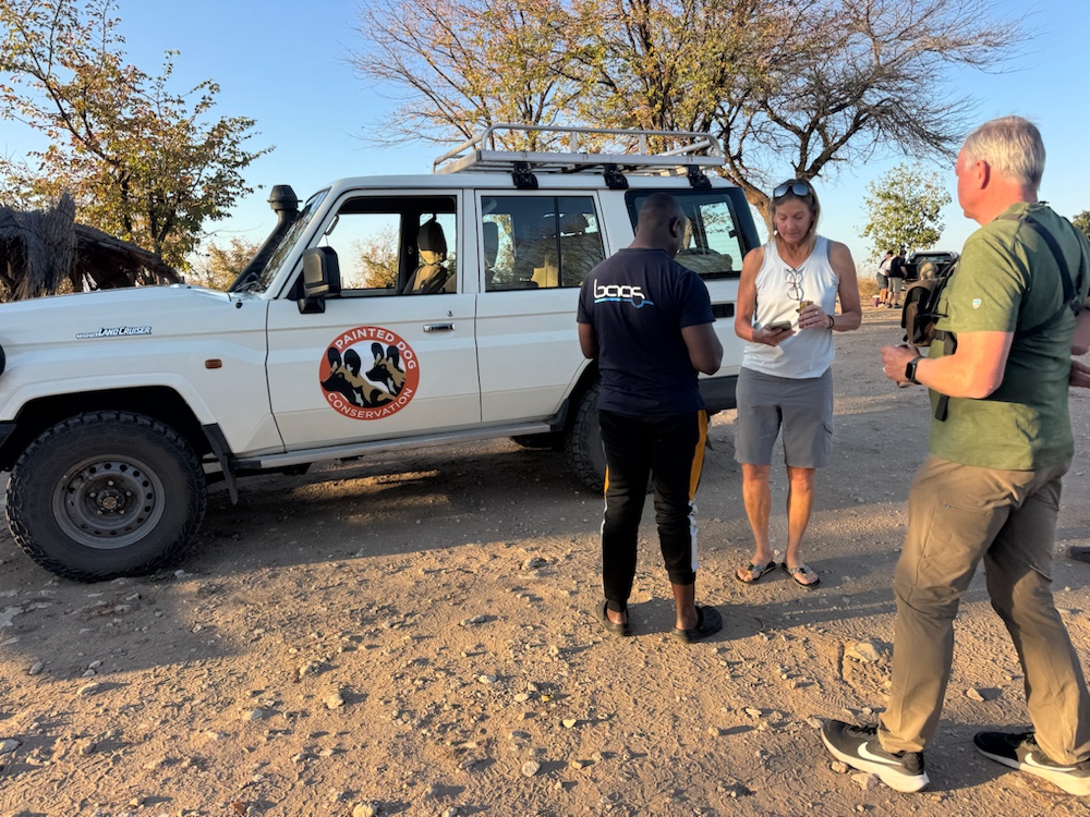 Sharing information with Painted Dog Conservation