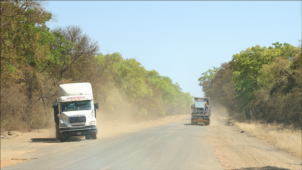 The chaos of A8 from Bulawayo to Hwange
