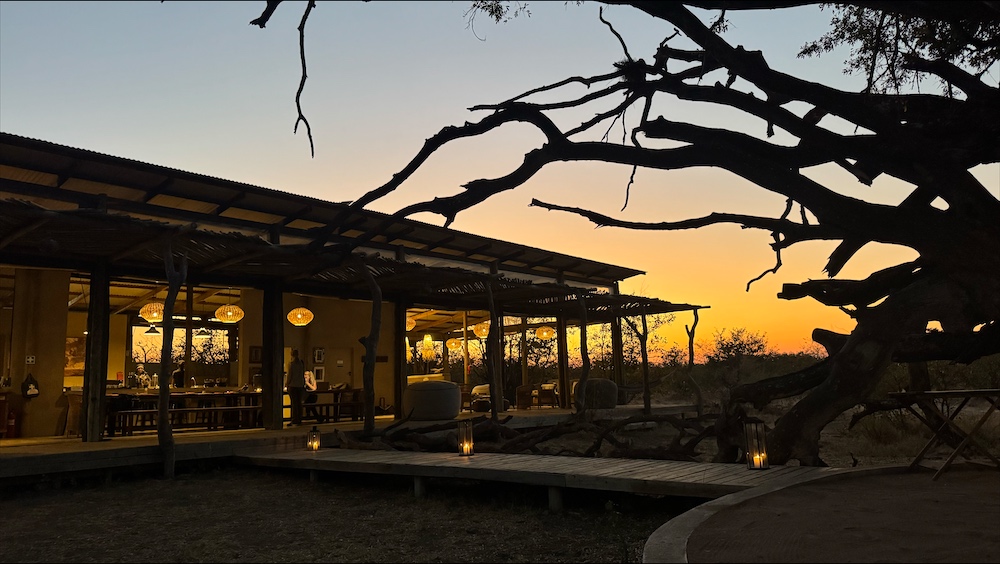 The common area at Lone Tree Camp