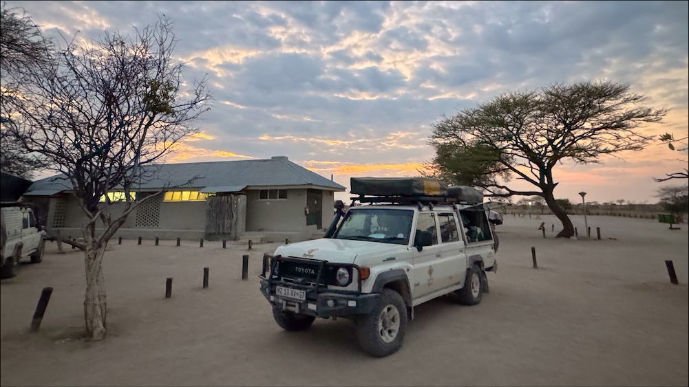 Campsite at Okaukuejo