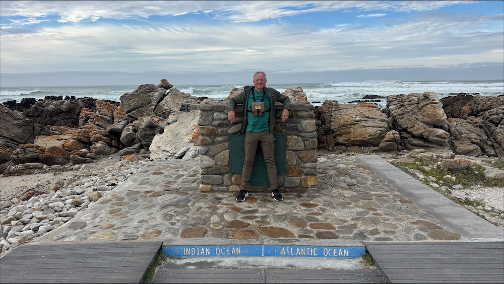 Ken at the southern tip of Africa