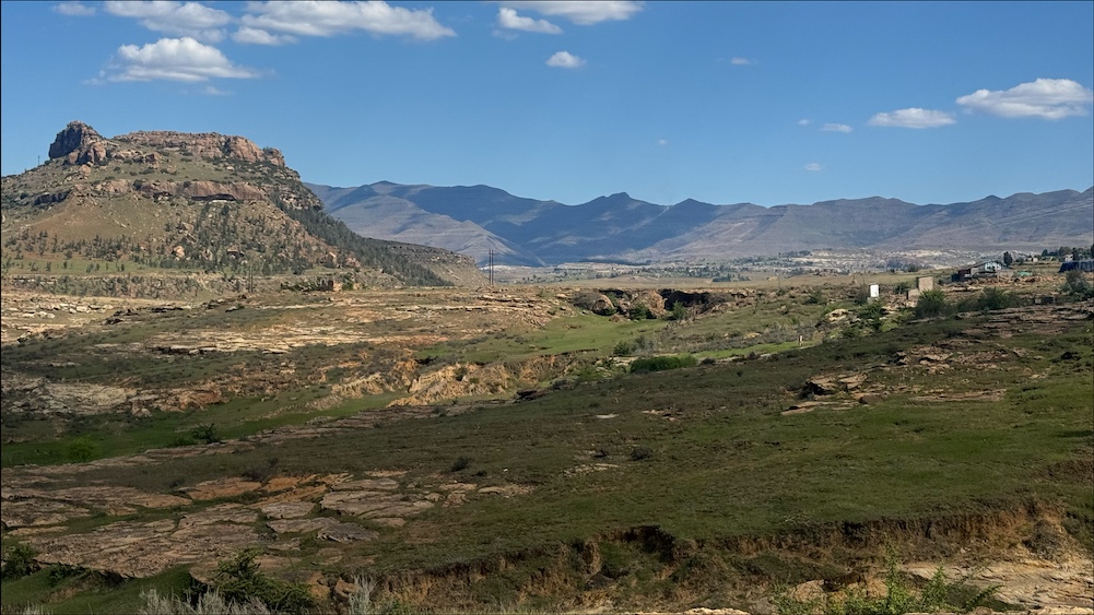 Rambling through mountainous Lesotho