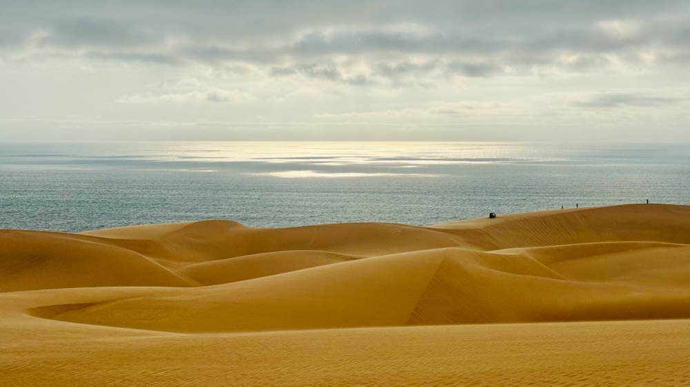 Sunset dunes at Sandwich Harbour