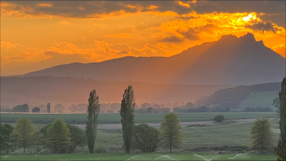 Sunset view at Khotso