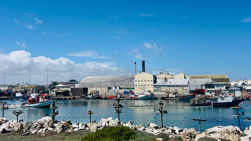 The harbor at Lambert's Bay